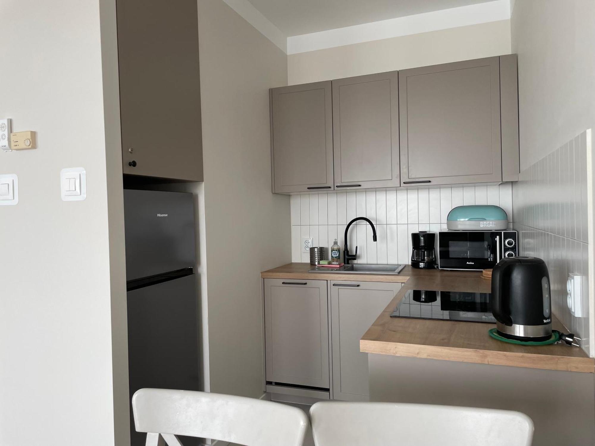 Apartament Z Balkonem Ul Portowa Kołobrzeg Esterno foto